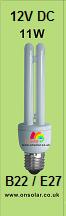 12V 11W CFL Lamp