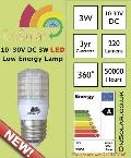 The new OnSolar 3W LED lamp with universal voltage 10 to 30V DC!
